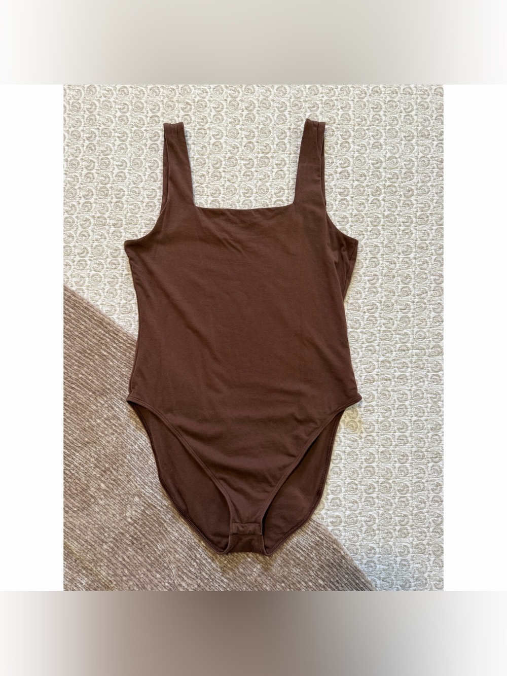 Old Navy Square Neck Tank Bodysuit - L - EUC!